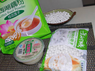 桂花赤豆酒酿元宵的做法步骤:2