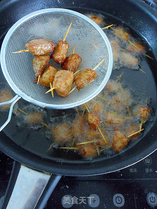 【COOK100畅销组合装试用报告2】 牙签肉 (家庭自制小零食)的做法步骤:8