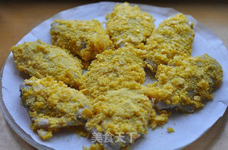 非油炸的快手小食---脆皮鸡翅的做法步骤:5