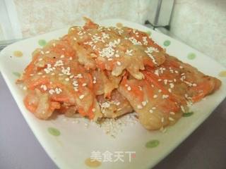 胡萝卜土豆饼的做法步骤:6
