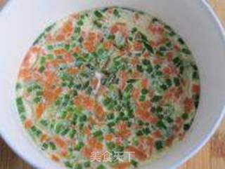 胡萝卜鸡蛋糕的做法步骤:7