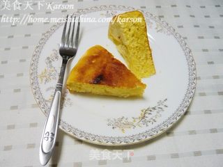 自制电饭锅奶香蛋糕的做法步骤:16