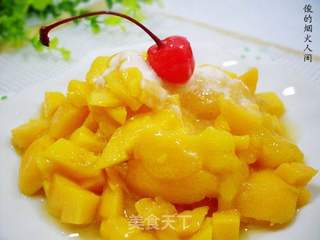 芒果冰沙的做法步骤:8