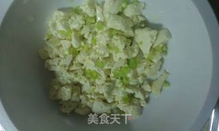 花样豆腐鸡蛋羹的做法步骤:3