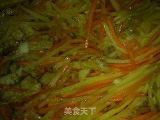 鱼香肉丝的做法步骤:9