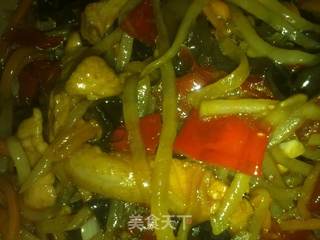 鱼香肉丝的做法步骤:14
