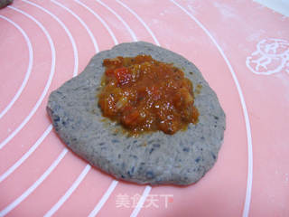 黑芝麻餐包的做法步骤:6