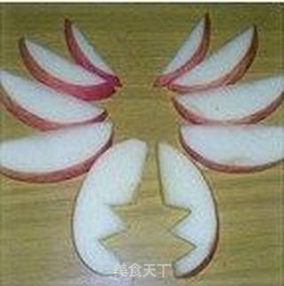 苹果做的萌螃蟹的做法步骤:7