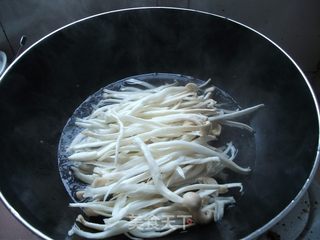 麻辣手撕茶树菇的做法步骤:4