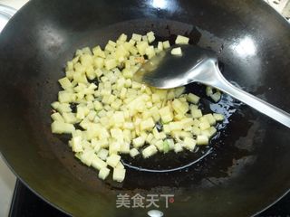 酱焖土豆炒饭的做法步骤：4