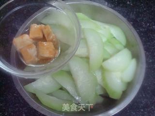 付乳节瓜的做法步骤：1