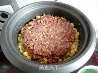两个人的营养午餐-----冬菇肉饼窝蛋饭的做法步骤:7