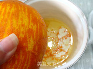 橙香戚风的做法步骤:4