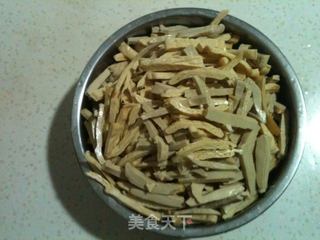 蜜汁烤豆腐干的做法步骤：2