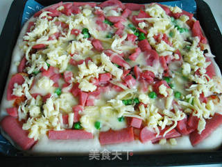 【COOK100畅销组合装】试用报告——火腿比萨的做法步骤:11
