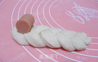 火腿面包的做法步骤:7