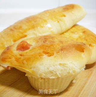 火腿面包的做法步骤:13