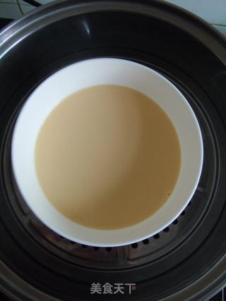 牛奶鸡蛋羹的做法步骤:7