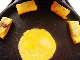 紫薯蛋卷的做法步骤：10