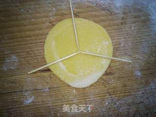 菊花面的做法步骤：8