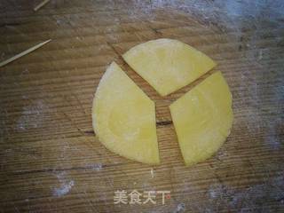 菊花面的做法步骤：9