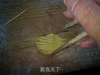 菊花面的做法步骤：12