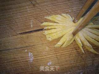 菊花面的做法步骤：13