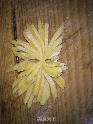 菊花面的做法步骤：14