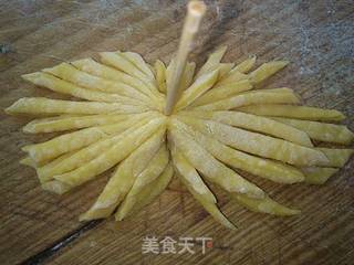 菊花面的做法步骤：15