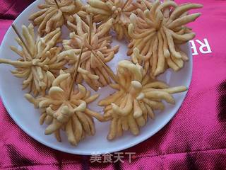菊花面的做法步骤：22