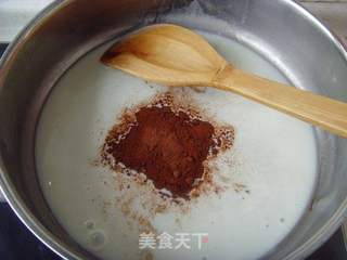 四叶草抹茶巧克力慕斯的做法步骤:16