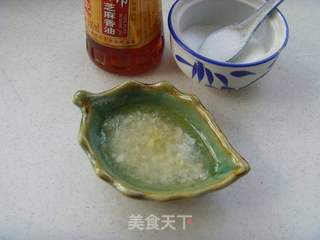 蒸茼蒿的做法步骤:4