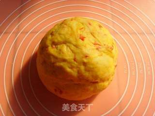 枸杞养生面包的做法步骤:16