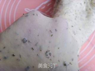 罗勒叶型面包的做法步骤:9