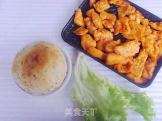 新奥尔良鸡肉汉堡的做法步骤:9