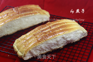 超乎想象的绵软香甜——港式牛奶排包的做法步骤:17