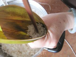 香甜火炬粽的做法步骤:8