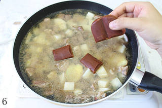 番茄红烩牛肉咖喱饭~熊宝宝沐浴啦的做法步骤:6
