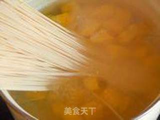 红薯原汤面的做法步骤:5
