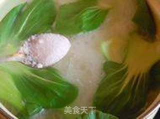 红薯原汤面的做法步骤:7