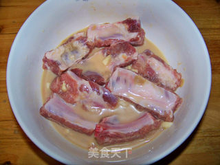 心蓝手制私房菜【小米酒香蒸排骨】——二锅头的终极浓香的做法步骤:5
