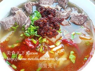 正宗兰州牛肉面的做法步骤:19