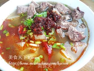 正宗兰州牛肉面的做法步骤:20