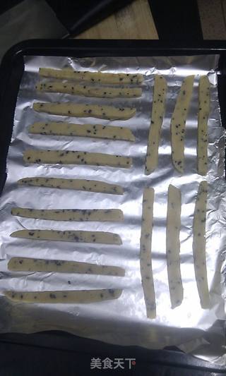 芝麻豆沙酥&芝麻棍的做法步骤:14