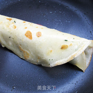 香椿蛋卷:立夏吃了蛋热天不疰夏的做法步骤:9