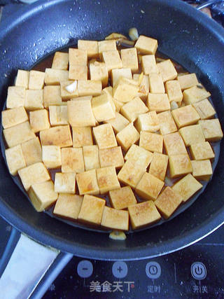 【简单快速的下饭菜】 红烧豆腐的做法步骤:9