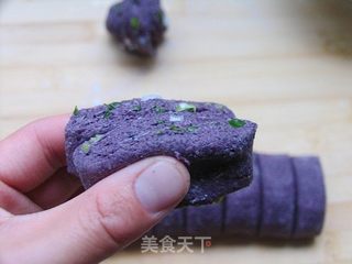【春天的故事】营养早餐之——黑米葱油卷的做法步骤:9