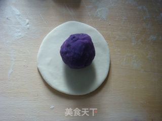紫色情怀——紫薯棒棒卷的做法步骤：10