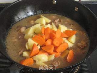 杂蔬咖喱鸡的做法步骤:8