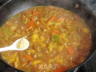 杂蔬咖喱鸡的做法步骤:12
